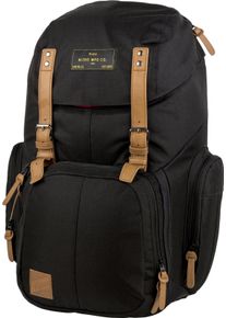 Nitro Laptoprucksack "Weekender", schwarz, Nylon, Polyester, Rucksäcke, Reiserucksack mit Laptopfach, Schulrucksack, Wanderrucksack