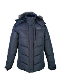 DEPROC Active Damen Funktionsparka "Waddington WOMEN", grau, casual, Gr. 38, 100% Polyester, Jacken, auch in Großen Größen erhältlich