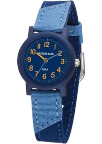 Jacques Farel Kinder Quarzuhr "ORG 1467", blau, Armbanduhren, Armbanduhr, Kinderuhr, ideal auch als Geschenk