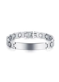 Firetti Herren Gliederarmband "Schmuck Geschenk Classic Steel", Edelstahl, silber, Edelstahl, Armbänder