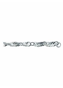Adelia´s ADELIA ́S Damen Fußkette "925 Silber Singapur Fußkettchen 25 cm", Silber 925 (Sterlingsilber), silber, Silber 925 (Sterlingsilber), Fußkettchen, 25 cm
