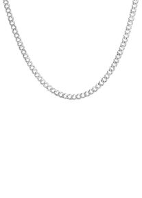 Firetti Damen Kette ohne Anhänger "Schmuck Geschenk Silber 925 Halsschmuck Halskette Panzerkette", 45, Silber 925 (Sterlingsilber), B: 4mm, silber,