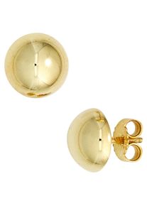 Jobo Damen Paar Ohrstecker, Gelbgold 333, gold, Gelbgold 333, Ohrringe, 333 Gold