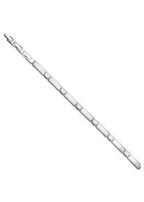 Jobo Damen Armband, Edelstahl, silber, Edelstahl, Armbänder, Edelstahl 21 cm
