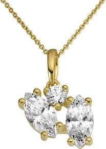 Firetti Damen Ketten-Anhänger "Schmuck Geschenk Gold 333 Halsschmuck Anhänger für Kette Fantasie", Gelbgold 333, 1,2 g, gold, Gelbgold 333,