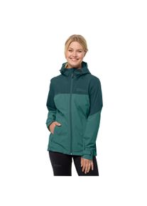 Jack Wolfskin Damen Funktionsjacke "WEILTAL 2L JKT W", blau, sportlich, Gr. S, mehrfarbig, Obermaterial: 100% Polyester. Futter: 100% Polyester,