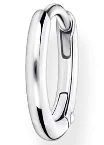 Thomas Sabo Damen Single-Creole "Classic gold, Classic silber, CR656-001-21, CR656-413-39", Silber 925 (Sterlingsilber), silber, Silber 925