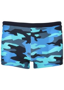ZIGZAG Kinder Badehose "Buddy", bunt, Gr. 116, mehrfarbig, Elasthan, Badehosen, im mehrfarbigen Tarnmuster