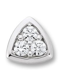 ONE ELEMENT Damen Ketten-Anhänger "Zirkonia Anhänger aus 333 Weißgold", mit Zirkonia, Weißgold 333, silber, Weißgold 333, Schmuckanhänger, Damen Gold