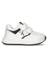 Kinder Sneaker, Calvin Klein Jeans, Gr. 31, schwarz-weiß, Polyester, Lederimitat, sportlich, Schuhe
