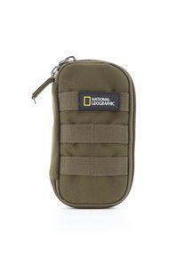 Gürteltasche "Milestone", National Geographic, grün, Kunstfaser, Taschen, aus recycelten PET-Flaschen