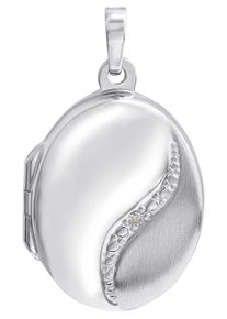 Firetti Damen Ketten-Anhänger "Schmuck Geschenk Silber 925 Halsschmuck Anhänger Medaillon", Silber 925 (Sterlingsilber), 3,30 g, silber, Silber 925