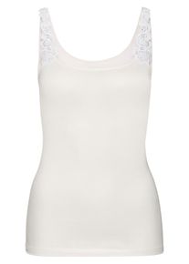 Comazo Damen Achselhemd, Gr. 40, weiß, 98% Modal, 2% Elasthan, Unterhemden