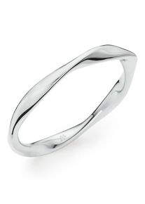 HECHTER PARIS Damen Fingerring "Schmuck Geschenk Silber 925 Damenring Welle", 53, Silber 925 (Sterlingsilber), 2mm, silber, Silber 925