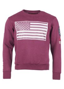 Top Gun Herren Sweatshirt "Game TG20191027", rot, Gr. XXXL, Obermaterial: 65% Baumwolle / 35% Polyester, Sweatshirts