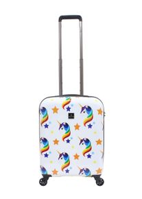 Saxoline Koffer "Unicorn", weiß, Polyester, Koffer, in tollem Einhorn-Design
