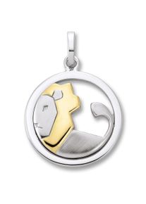 ONE ELEMENT Damen Sternzeichen-Anhänger "Löwe Sternzeichen Anhänger aus 925 Silber", Damen, Löwe, Silber 925 (Sterlingsilber), silber, Silber 925