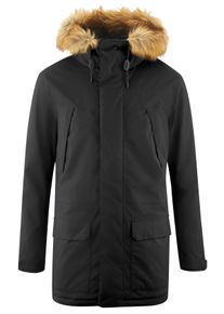 Maier Sports Herren Funktionsjacke "OLAF", schwarz, Gr. 50, 100% Polyester, Jacken, Wasserdichte Outdoorjacke mit Wattierung