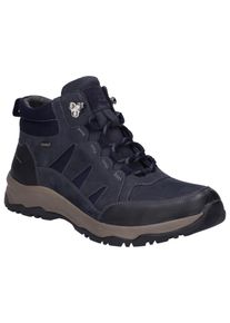 Josef Seibel Herren Schnürboots "Leroy 51", Gr. 45, blau, Leder, Textil, sportlich, Schuhe