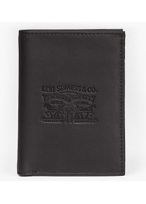 Levi's LEVI'S Geldbörse "VINTAGE TWO HORSE VERTICAL COIN WALLET", braun, Leder, casual, Kleinlederwaren, mit schöner Prägung Herrenbörse Portemonnaie Leder