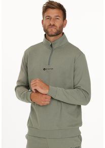 Virtus Herren Sweatshirt "Hotown", grün, casual, Gr. S, unifarben, 90% Baumwolle, 10% Polyester, Sweatshirts, mit superweichem Baumwoll-Tragegfühl