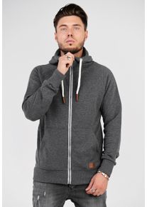 behype Herren Kapuzensweatshirt "SWANTON", grau, casual, Gr. XXL, meliert, unifarben, 70% Baumwolle, 30% Polyester, Sweatshirts, mit praktischer