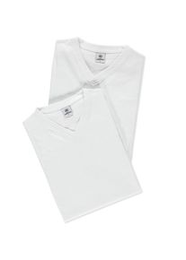 Lerros Herren T-Shirt "Lerros V-Neck Doppelpack T-Shirt in Premium Baumwollqualität", weiß, Gr. XXXL, 100% Baumwolle, Shirts