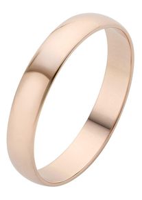 Firetti Trauring "Schmuck Geschenk Gold Hochzeit Ehering Trauring "LIEBE"", 22, ohne Brillant, Roségold 585, 4mm, rosa, Rosu00e9gold 585,