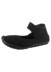 Leguano Damen Barfußschuh "BALLERINA", Gr. M, schwarz, Textil, sportlich, Schuhe, Ballerina, Slipper, Bequemschuh Flexibilität vom Zeh bis zur Ferse