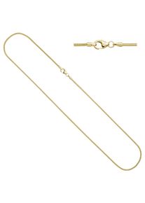 Jobo Damen Goldkette, Gelbgold 333, L: 60cm, gold, Gelbgold 333, Halsketten, Schlangenkette 333 Gold 60 cm 1,6 mm