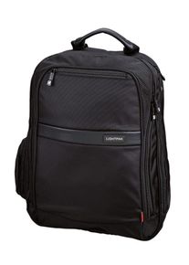 LIGHTPAK Herren Laptoprucksack "Echo 1", schwarz, Polyester, Rucksäcke
