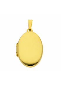 Adelia´s ADELIA ́S Damen Ketten-Anhänger "Damen Goldschmuck 585 Gold Medaillon Anhänger", Gelbgold 585, gold, Gelbgold 585, Schmuckanhänger, 585 Gold