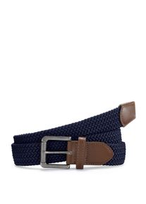 Damen Hüftgürtel, blau, casual,klassisch, Gr. 115, AUTHENTIC LE JOGGER, unifarben, Materialmix, Gürtel, Flechtgürtel, Stretchgürtel, Gürtel für Jeans