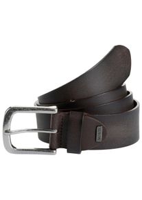 MONTI Damen Ledergürtel "NASHVILLE", braun, casual, Gr. 90, used, Rindsleder, Gürtel, 4,0 cm breit, Jeans-Casual, kürzbar, bis Gr. 150 cm