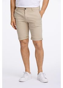 LINDBERGH Herren Chinoshorts, beige, casual, Gr. XXL, unifarben, Stoff, Obermaterial: 98% Baumwolle, 2% Elasthan, Hosen, mit Stretch