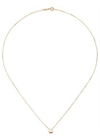Jobo Damen Kette mit Anhänger "Herz", Gelbgold 375, L: 42cm, gelb, Gelbgold 375, Halsketten, 375 Gold 42 cm