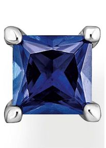 Thomas Sabo Damen Single-Ohrstecker "mit blauem Stein, weißer Stein, H2233-051-14, H2233-699-32", Silber 925 (Sterlingsilber), bunt, Silber 925