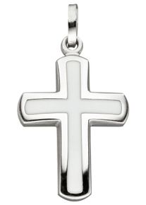 Jobo Damen Kreuz-Anhänger "Anhänger Kreuz", Silber 925 (Sterlingsilber), silber, Silber 925 (Sterlingsilber), Schmuckanhänger, 925 Silber