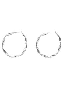 PURELEI Damen Paar Creolen "Schmuck Geschenk Ke Kai Ohrringe, Earring-KeKai", Edelstahl, silber, Edelstahl, Ohrringe