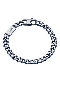 JOOP! JOOP Herren Edelstahlarmband "2028380", Edelstahl, blau, Edelstahl, Armbänder