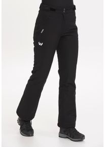 WHISTLER Damen Skihose "Naya", schwarz, sportlich, Gr. 50, unifarben, 94% Polyester, 6% Elasthan, Hosen, mit 15.000 mm Wassersäule