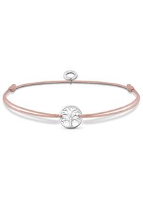 Thomas Sabo Damen Armband "Baum der Liebe, LS125-401-19-L20V", 20, Silber 925 (Sterlingsilber)-Nylon, silber, Silber 925 (Sterlingsilber), Nylon,