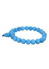 Firetti Damen Armband "Schmuck Geschenk Armschmuck Armkette Edelstein Farbstein Türkis", Stein-Silikon, blau, Stein, Silikon, Armbänder, Made in