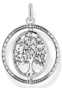 Thomas Sabo Damen Ketten-Anhänger "Tree of Love/Lebensbaum, PE934-637-21", Silber 925 (Sterlingsilber), 7,10 g, silber, Silber 925 (Sterlingsilber),