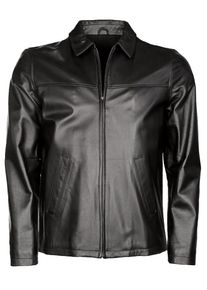 JCC Herren Lederjacke "Luca", schwarz, Gr. 50, Oberstoff: 100% Lammnappa-Leder / Futter: 100% Baumwolle / Ärmelfutter: 100% Polyester, Jacken