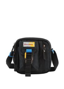DISCOVERY Damen Schultertasche "Icon", schwarz, Kunstfaser, unifarben, Taschen, mit einem Fassungsvermögen von 2 Litern