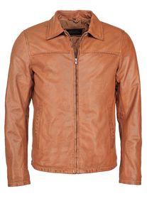 JCC Herren Lederjacke "Luca", braun, Gr. 52, Oberstoff: 100% Lammnappa-Leder / Futter: 100% Baumwolle / Ärmelfutter: 100% Polyester, Jacken