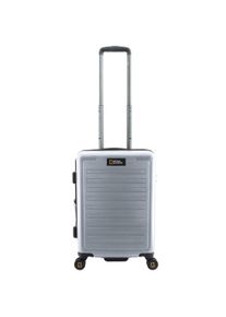 Koffer "CRUISE", National Geographic, silber, Polyester, elegant, Koffer, Hergestellt aus Polycarbonat