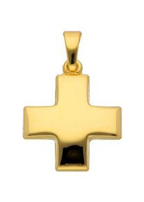 Adelia´s ADELIA ́S Damen Ketten-Anhänger "333 Gold Kreuz Anhänger", Gelbgold 333, gold, Gelbgold 333, Schmuckanhänger, Goldschmuck für Damen & Herren