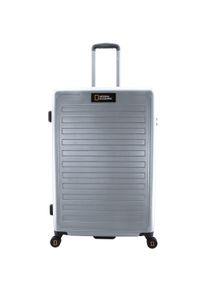 Koffer "CRUISE", National Geographic, silber, Polyester, elegant, Koffer, Hergestellt aus Polycarbonat